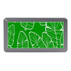 Green Banana Leaves Memory Card Reader (mini) by ConteMonfrey