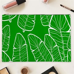 Green Banana Leaves Cosmetic Bag (xxl) by ConteMonfrey