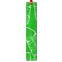 Green Banana Leaves Large Book Marks by ConteMonfrey