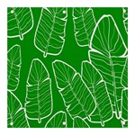 Green Banana Leaves Banner and Sign 3  x 3  Front