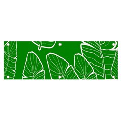 Green Banana Leaves Banner And Sign 6  X 2  by ConteMonfrey