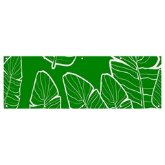 Green Banana Leaves Banner And Sign 12  X 4  by ConteMonfrey