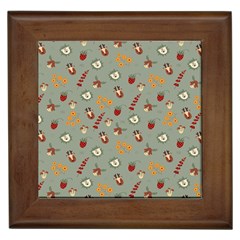 Wild Forest Friends   Framed Tile by ConteMonfrey