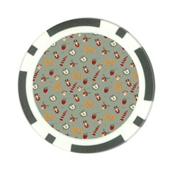 Wild Forest Friends   Poker Chip Card Guard (10 Pack) by ConteMonfrey