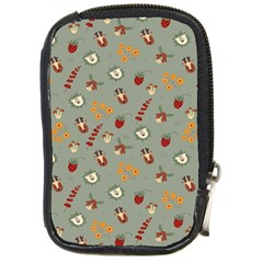 Wild Forest Friends   Compact Camera Leather Case by ConteMonfrey