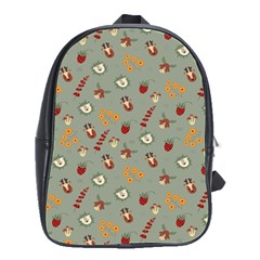 Wild Forest Friends   School Bag (large) by ConteMonfrey