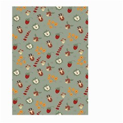 Wild Forest Friends   Large Garden Flag (two Sides) by ConteMonfrey