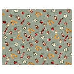 Wild Forest Friends   Double Sided Flano Blanket (medium)  by ConteMonfrey