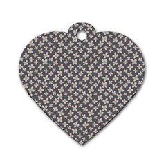 Little Spring Blossom  Dog Tag Heart (one Side) by ConteMonfrey