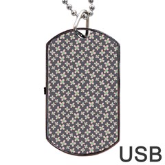 Little Spring Blossom  Dog Tag USB Flash (One Side)