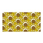 Minimalist Circles  Satin Wrap 35  x 70  Front