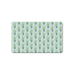 Cuteness Overload Of Cactus!  Magnet (name Card) by ConteMonfrey