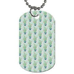 Cuteness Overload Of Cactus!  Dog Tag (one Side) by ConteMonfrey