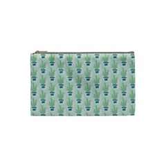 Cuteness Overload Of Cactus!  Cosmetic Bag (small) by ConteMonfrey