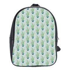 Cuteness Overload Of Cactus!  School Bag (large) by ConteMonfrey