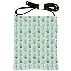 Cuteness Overload Of Cactus!  Shoulder Sling Bag by ConteMonfrey