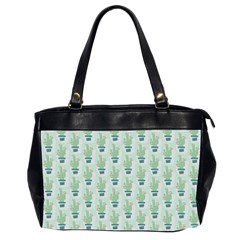 Cuteness Overload Of Cactus!  Oversize Office Handbag (2 Sides)