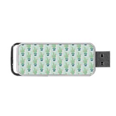 Cuteness Overload Of Cactus!  Portable Usb Flash (one Side) by ConteMonfrey