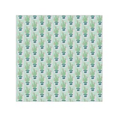 Cuteness Overload Of Cactus!  Square Satin Scarf (30  X 30 ) by ConteMonfrey