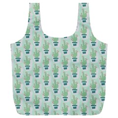 Cuteness Overload Of Cactus!  Full Print Recycle Bag (xxl) by ConteMonfrey