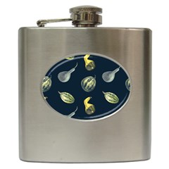 Vintage Vegetables Zucchini  Hip Flask (6 Oz) by ConteMonfrey