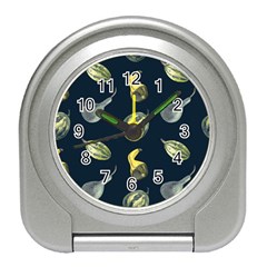 Vintage Vegetables Zucchini  Travel Alarm Clock by ConteMonfrey