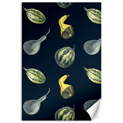 Vintage Vegetables Zucchini  Canvas 24  X 36  by ConteMonfrey