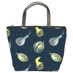 Vintage Vegetables Zucchini  Bucket Bag by ConteMonfrey