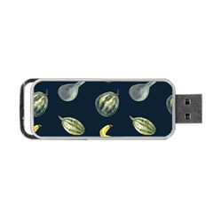 Vintage Vegetables Zucchini  Portable Usb Flash (one Side) by ConteMonfrey