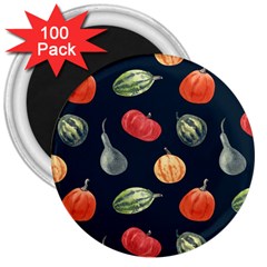 Vintage Vegetables  3  Magnets (100 pack)