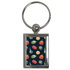 Vintage Vegetables  Key Chain (rectangle) by ConteMonfrey