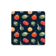 Vintage Vegetables  Square Magnet