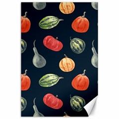 Vintage Vegetables  Canvas 24  x 36 