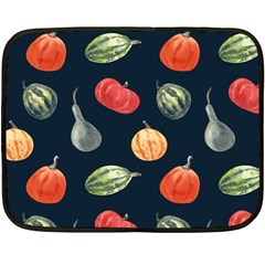 Vintage Vegetables  Fleece Blanket (Mini)