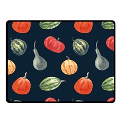 Vintage Vegetables  Fleece Blanket (Small)