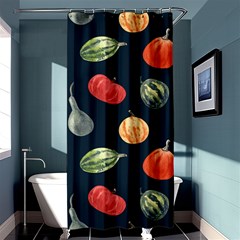 Vintage Vegetables  Shower Curtain 36  x 72  (Stall) 