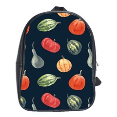 Vintage Vegetables  School Bag (xl) by ConteMonfrey