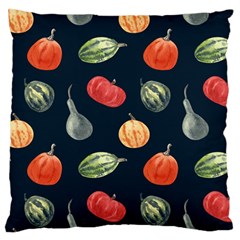 Vintage Vegetables  Large Flano Cushion Case (one Side) by ConteMonfrey