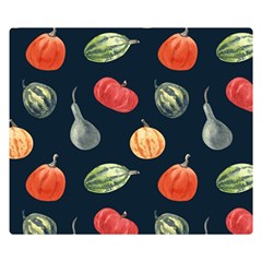 Vintage Vegetables  Double Sided Flano Blanket (small)  by ConteMonfrey