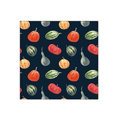 Vintage Vegetables  Satin Bandana Scarf 22  X 22  by ConteMonfrey