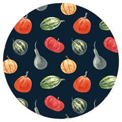 Vintage Vegetables  Round Trivet