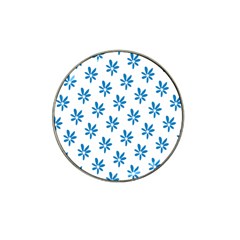 Little Blue Daisies  Hat Clip Ball Marker by ConteMonfrey