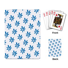 Little Blue Daisies  Playing Cards Single Design (rectangle) by ConteMonfrey