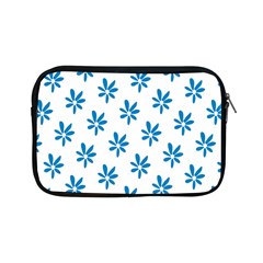 Little Blue Daisies  Apple Ipad Mini Zipper Cases by ConteMonfrey