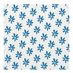 Little Blue Daisies  Banner and Sign 4  x 4  Front