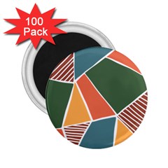 Geometric Colors   2 25  Magnets (100 Pack)  by ConteMonfrey