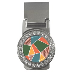 Geometric Colors   Money Clips (cz) 