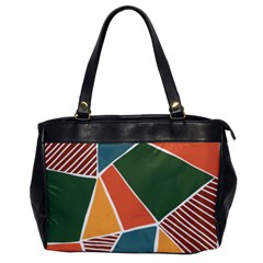 Geometric Colors   Oversize Office Handbag by ConteMonfrey