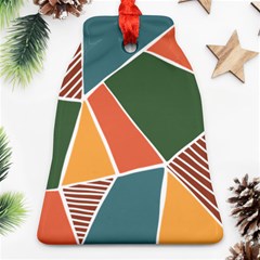 Geometric Colors   Bell Ornament (two Sides) by ConteMonfrey