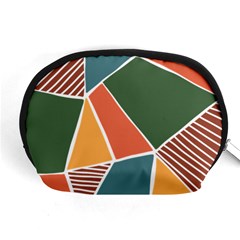 Geometric Colors   Accessory Pouch (medium) by ConteMonfrey